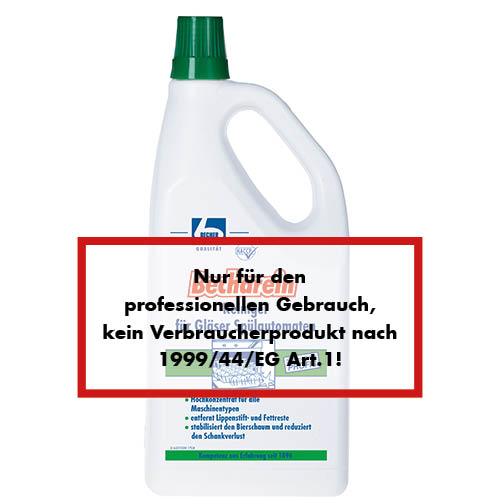 Dr. Becher Becharein Reiniger 2 l für Gläserspülautomaten Dr. Becher Becharein Reiniger 2 l für Gläserspülautomaten