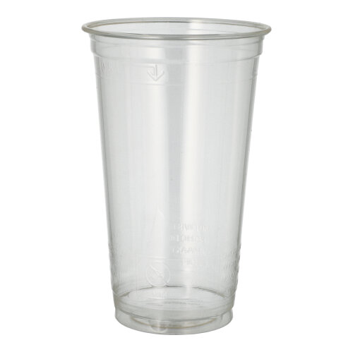 8640 Kaltgetränkebecher, PLA "pure" 0,5 l Ø 9,5 cm · 15,14 cm glasklar