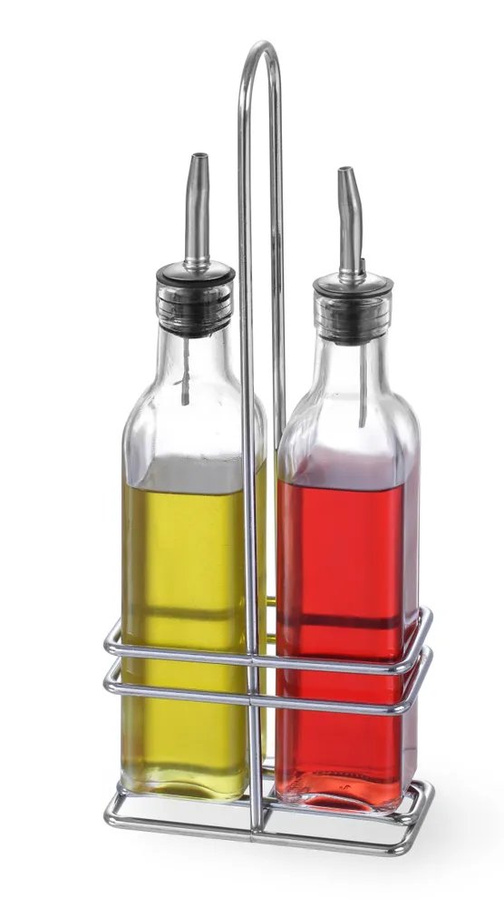 Menage Essig und Öl, 2x0,237L, 0,47L, 115x60x(H)325mm