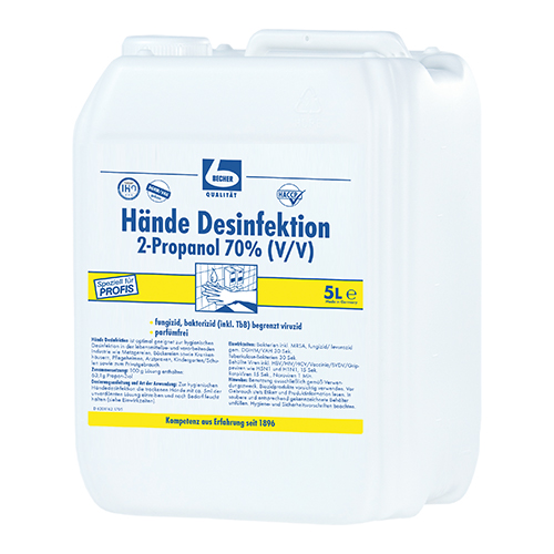 Dr. Becher Hände Desinfektion 5 l Dr. Becher Hände Desinfektion 5 l