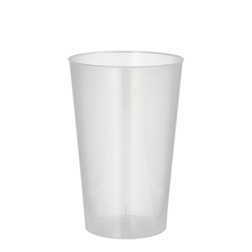 10 Mehrweg-Trinkbecher PP 0,3 l Ø 7,8 cm · 11,8 cm transluzent unzerbrechlich 6000 Mehrweg-Trinkbecher PP 0,3 l Ø 7,8 cm · 11,8 cm transluzent unzerbrechlich