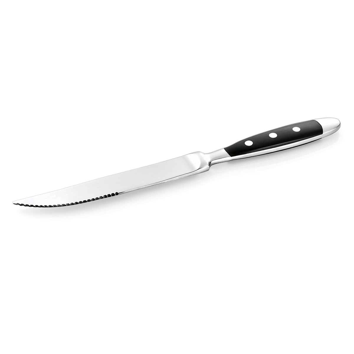 Steakmesser (L) 21,5 cm, Serie Bistro, Chromstahl