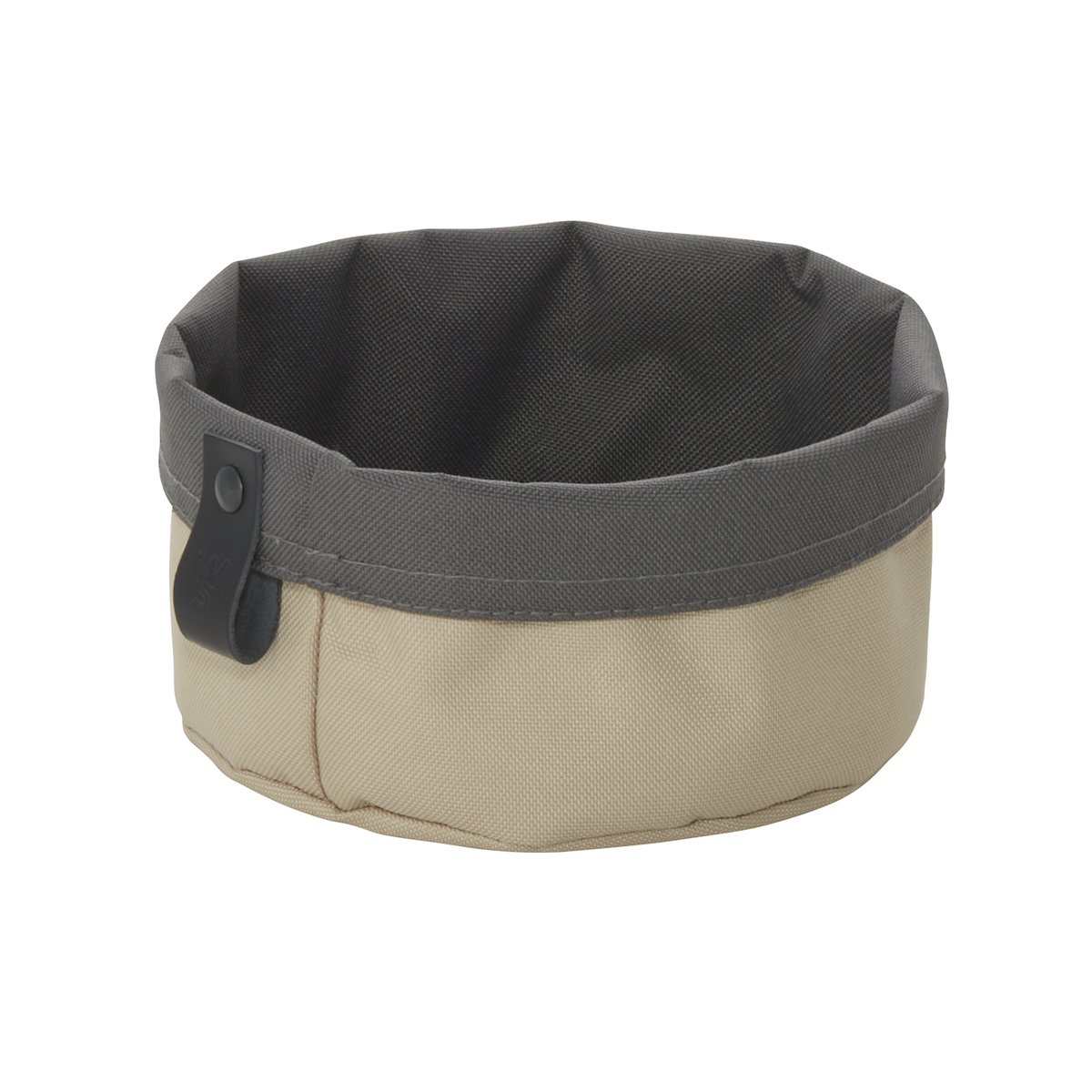 Brottasche CRAFT & CRUMBLE, Ø 17 cm, Höhe 11 cm, schwarz, Kraft Paper