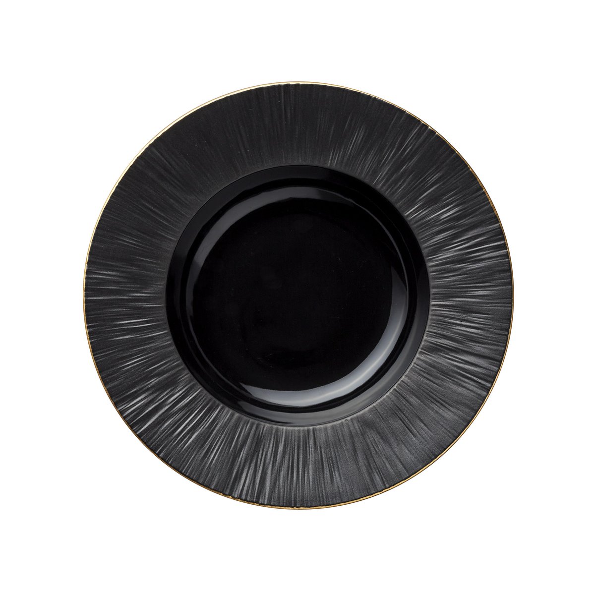 Suppenteller Set MAYA KURO, Ø 23,5 cm, schwarz Suppenteller Set MAYA KURO, Ø 23,5 cm, schwarz