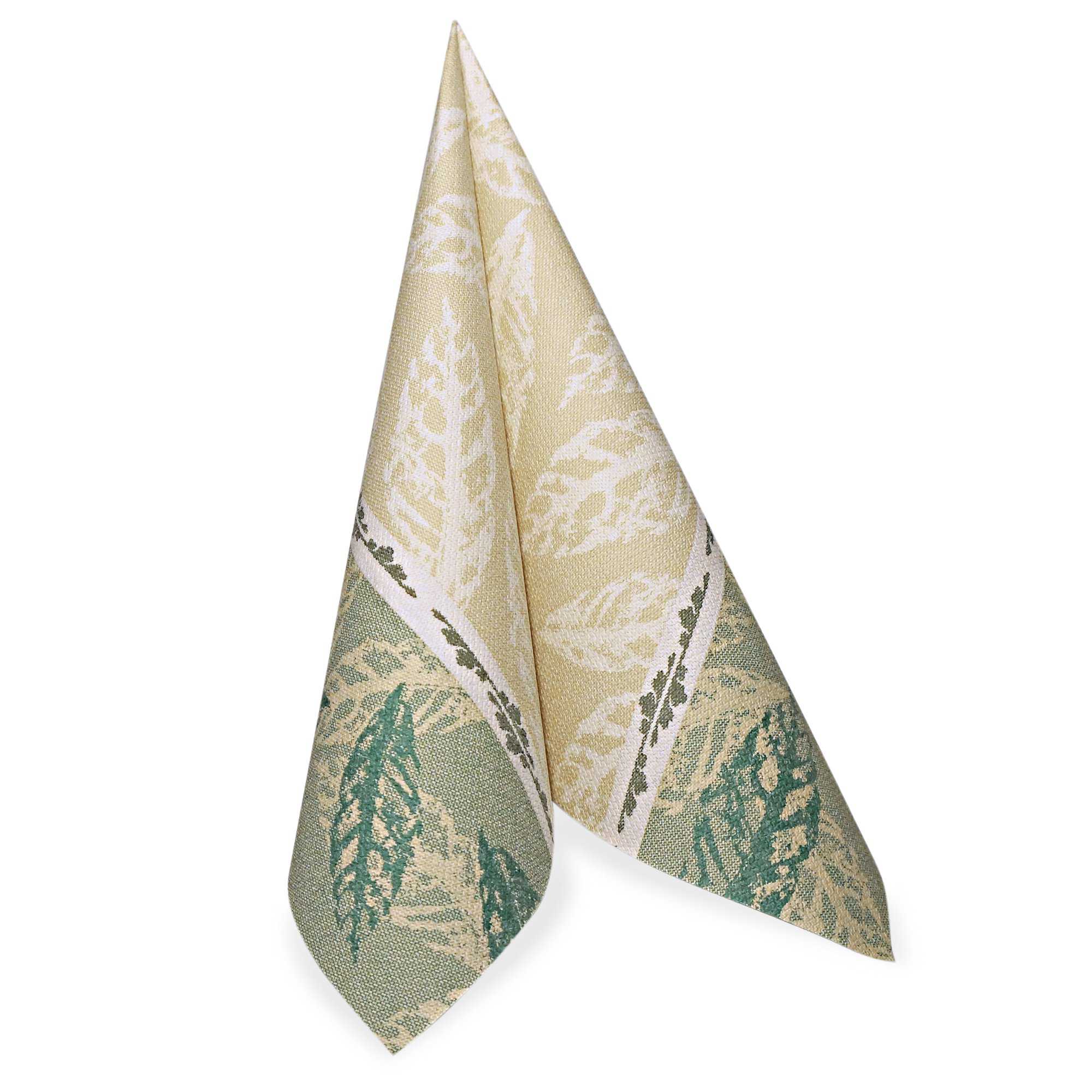 50 Servietten "ROYAL Collection" 1/4-Falz 40 cm x 40 cm grün "Autumn" 12500 Servietten "ROYAL Collection" 1/4-Falz 40 cm x 40 cm grün "Autumn"