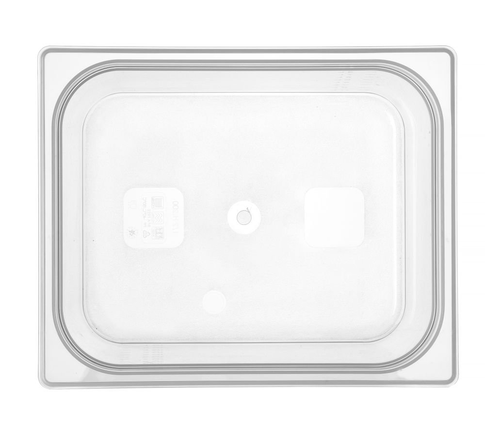 Gastronorm-Behälter 1/2, HENDI, Profi Line, GN 1/2, 6,5L, Transparent, 325x265x(H)100mm