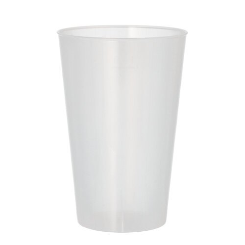 2880 Mehrweg-Trinkbecher PP 0,4 l Ø 8,6 cm · 12,9 cm transluzent extra stabil