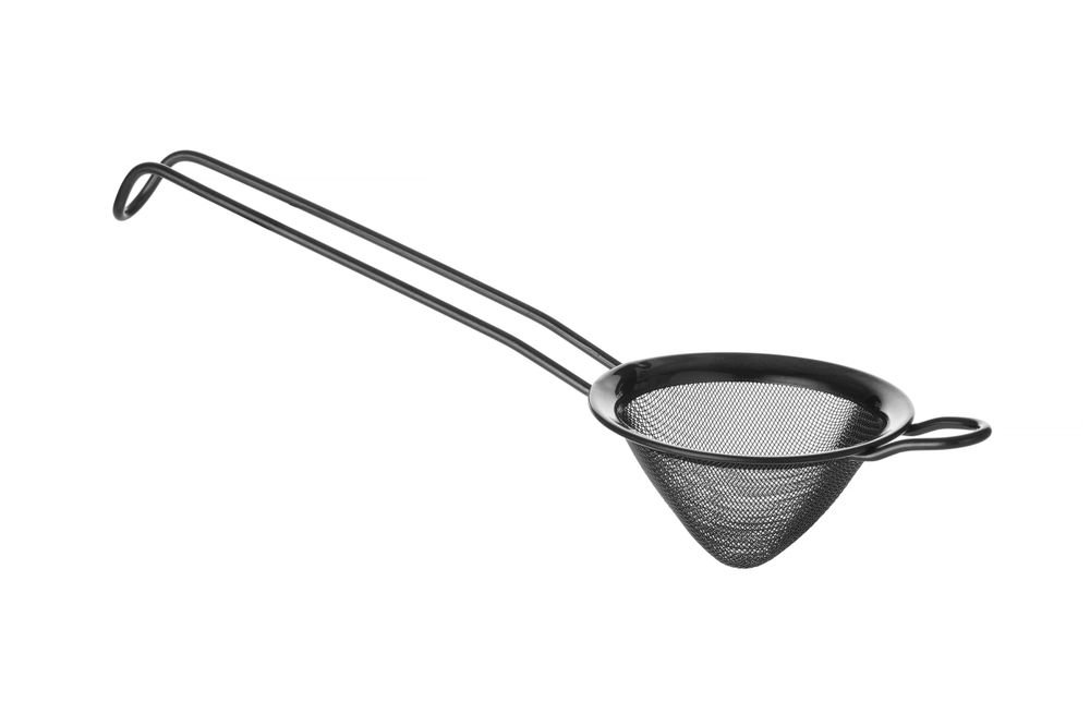 Barsieb konisch, BarUp, Schwarz, ⌀75x220mm