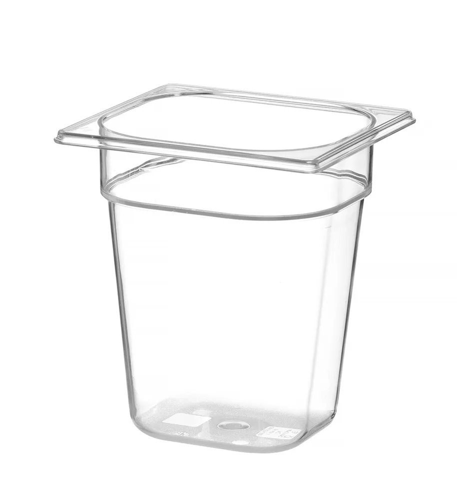 Gastronorm-Behälter 1/6, Profi Line, GN 1/6, 3,4L, Transparent, 176x162x(H)200mm