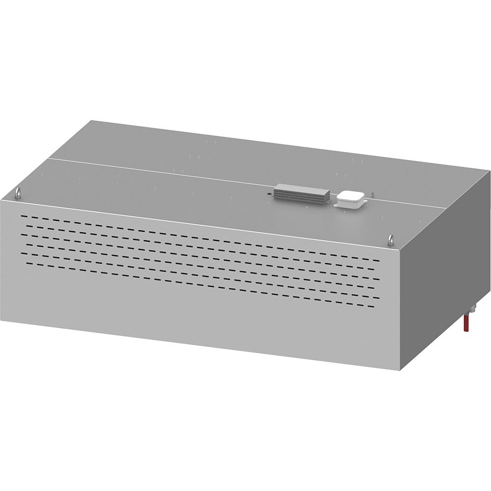 Kompensations-Wandhaube "Basic Line", Kastenform 1200 mm x 900 mm mit Flammschutzfilter Typ B Kompensations-Wandhaube "Basic Line", Kastenform 1900 mm x 1400 mm mit Flammschutzfilter Typ B