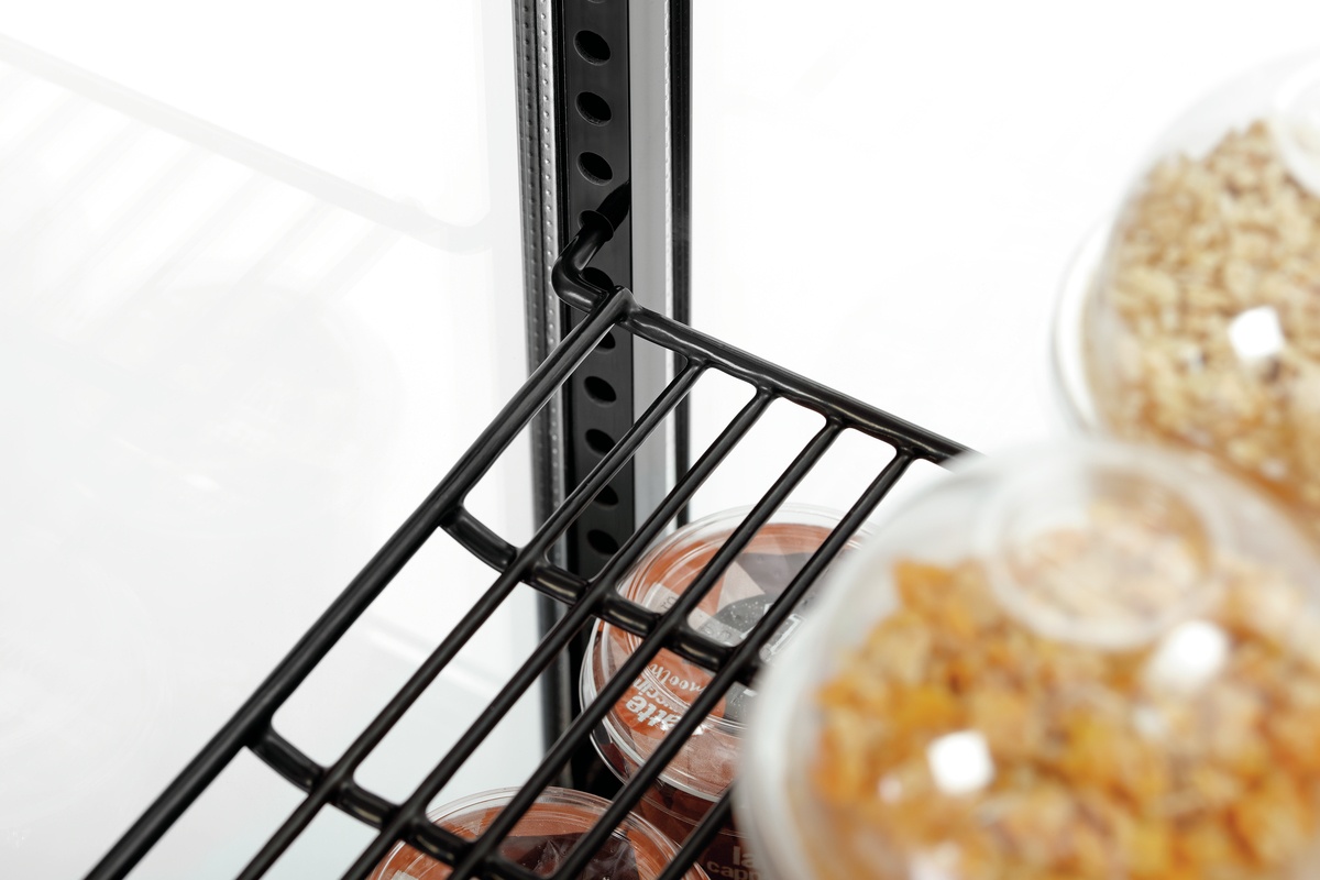 Mini-Kühlvitrine 58L-SW Mini-Kühlvitrine 98L-SW