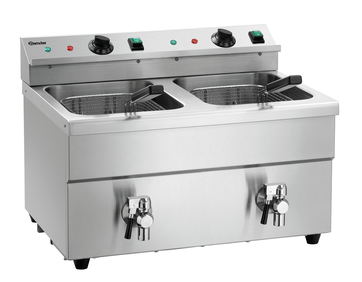 Induktions-Fritteuse 2x8L Plus Induktions-Fritteuse 2x8L Plus
