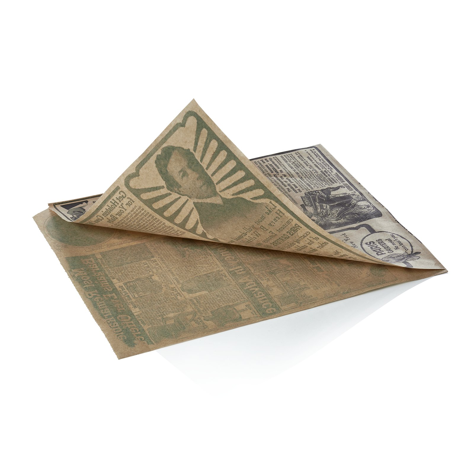 Takeawaytüte Times Brown Set WRAP & GO, 17 x 18 cm, Set á 1000 Stück, 2-seitig geöffnet, Fettpapier Takeawaytüte Times Brown Set WRAP & GO, 17 x 18 cm, Set á 1000 Stück, 2-seitig geöffnet, Fettpapier