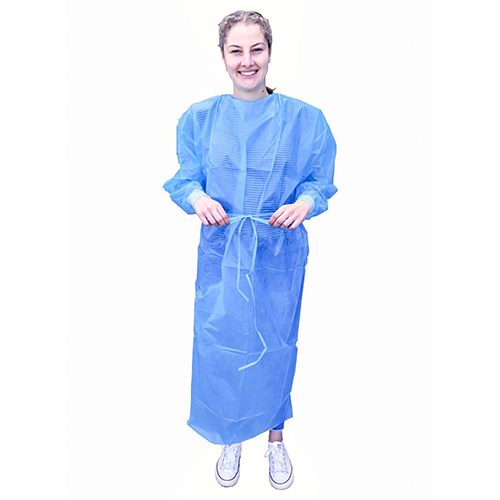 Medi-Inn® Schutzkittel 139 cm x 139 cm blau