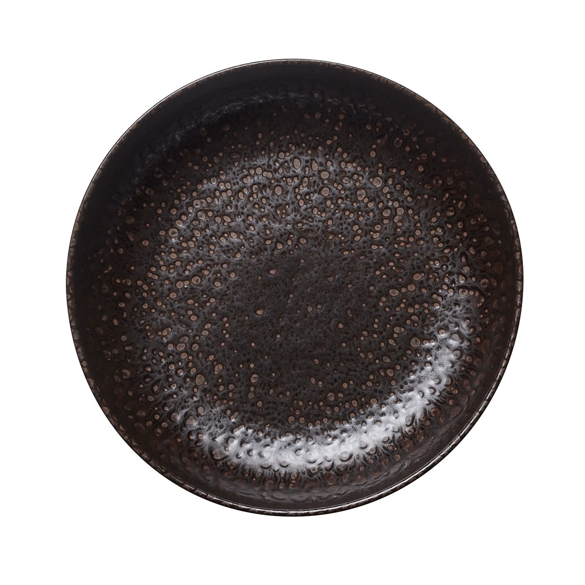 Schale ROCKZZERO, Ø 33 cm, 3 ltr., metallic brown, Steinzeug