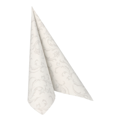 50 Servietten "ROYAL Collection" 1/4-Falz 40 cm x 40 cm weiss "Damascato" 12500 Servietten "ROYAL Collection" 1/4-Falz 40 cm x 40 cm weiss "Damascato"