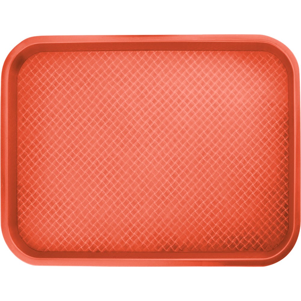 Fast Food Tablett 350 x 450 mm, rot Fast Food Tablett 350 x 450 mm, rot