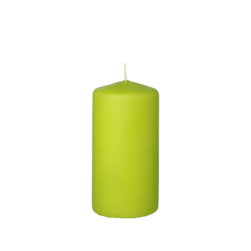 1920 Stumpenkerze Ø 50 mm · 100 mm kiwi