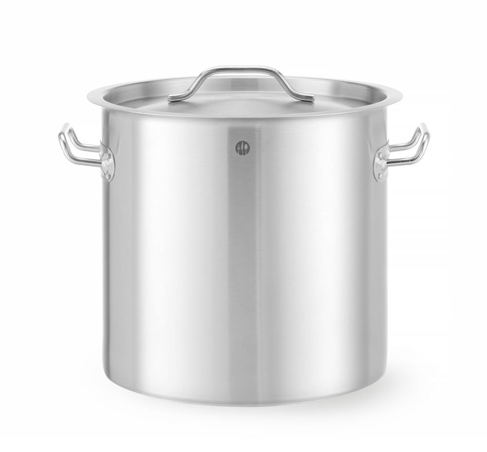 Kochtopf - mit Deckel, HENDI, Budget Line, 36L, ⌀360x(H)360mm