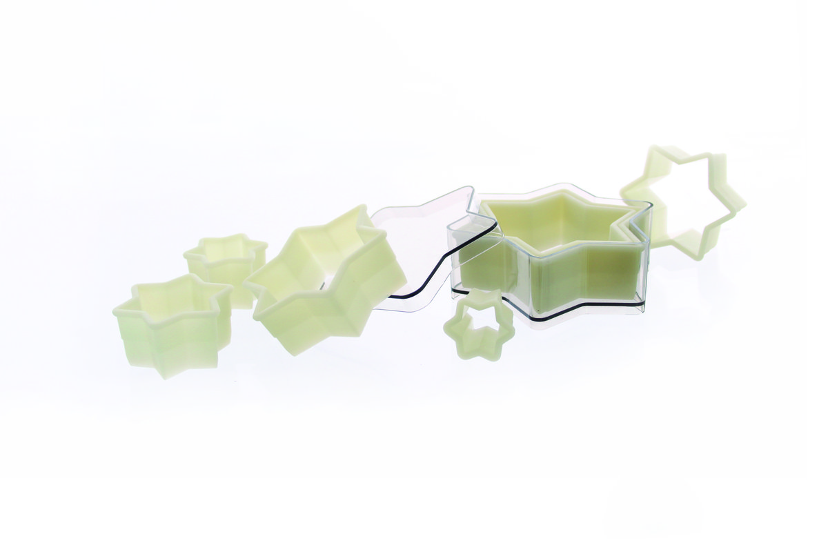 Ausstechersatz Stern, glatt