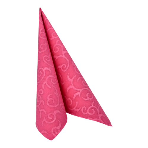 12500 Servietten "ROYAL Collection" 1/4-Falz 40 cm x 40 cm fuchsia "Casali"