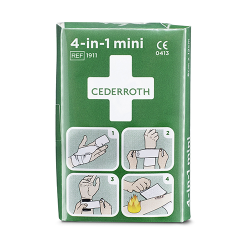 Cederroth 4 in 1 Blutstiller "mini" Wundverband Set