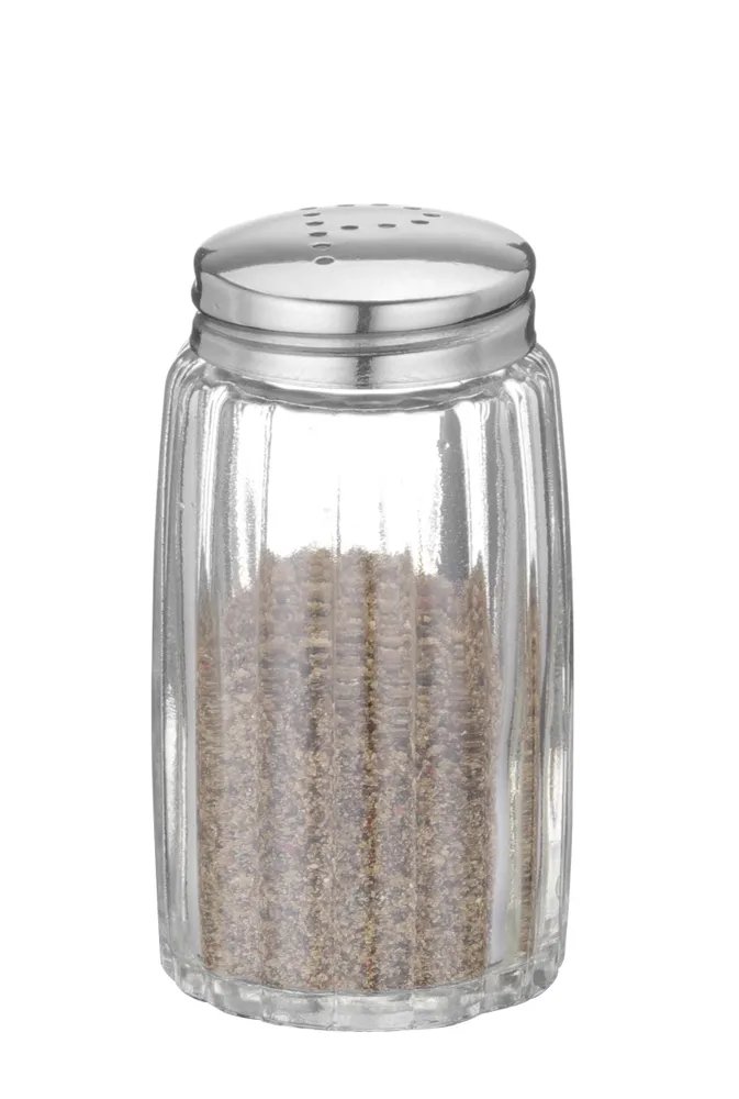 Pfeffer-Streuer, 6 Stk., ⌀40x(H)70mm Pfeffer-Streuer, 6 Stk., ⌀40x(H)70mm