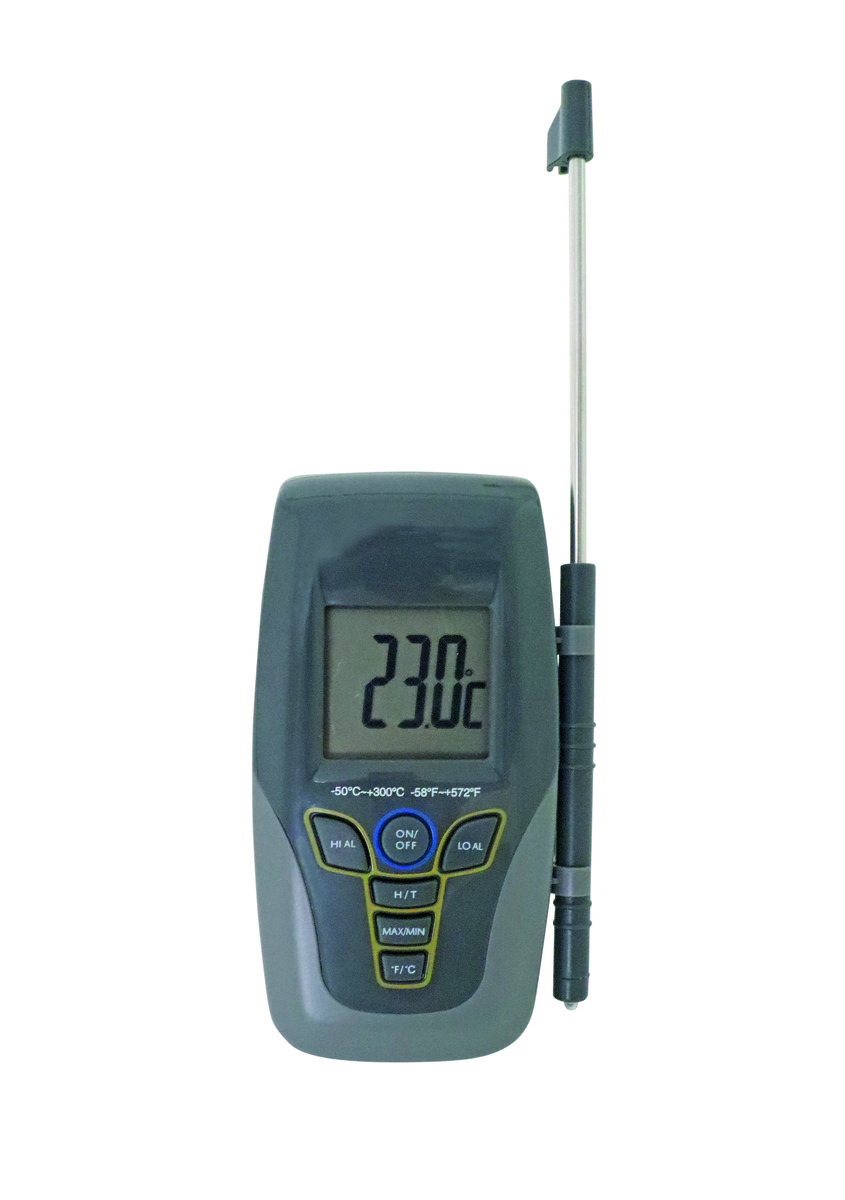 Digitaler Einstichthermometer, - 50 / + 300 °