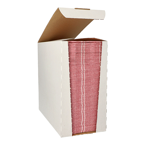 9600 Servietten "ROYAL Collection" 1/6-Falz 48 cm x 33 cm bordeaux "Kitchen Craft"