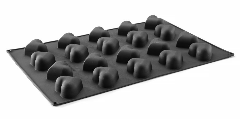 Silikonform HERZ, 570x375x(H)35mm