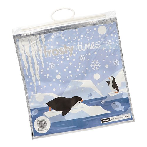 2250 Tiefkühltragetaschen, LDPE 12 l 47 cm x 43 cm "Frosty Times"