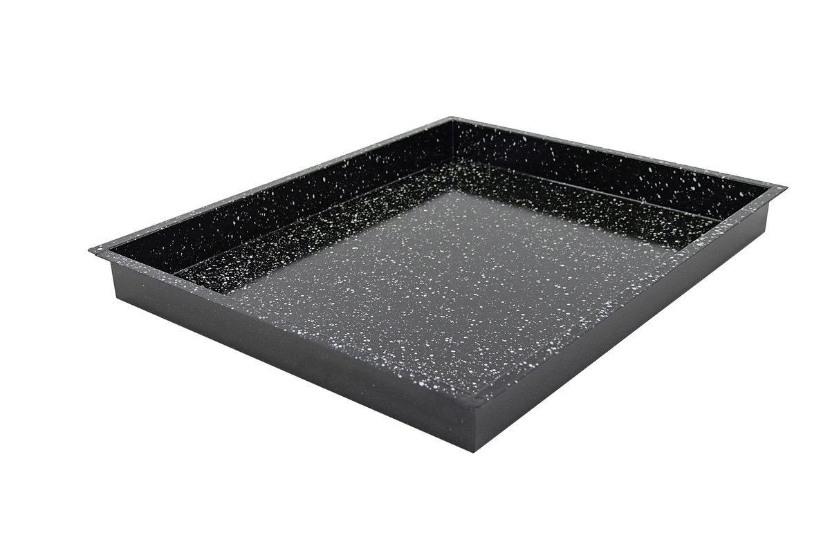 Backblech GN 2/1, Granit-Emaille Backblech GN 2/1, Granit-Emaille