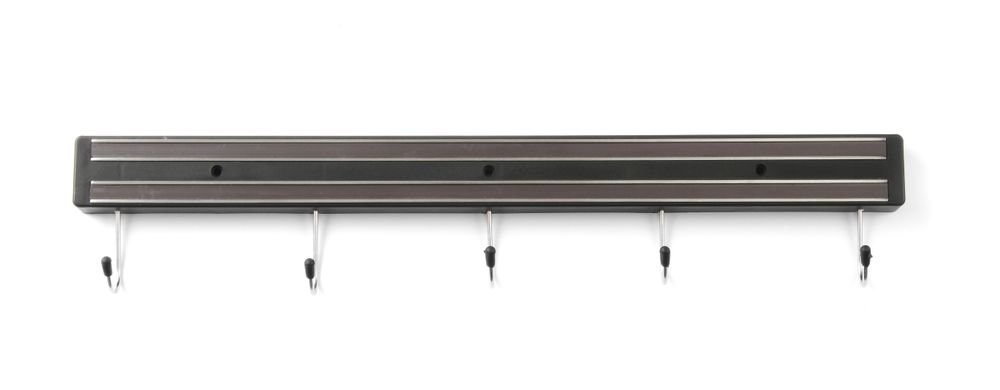 Messermagnetleiste mit Haken, HENDI, 6 Haken, (L)620mm