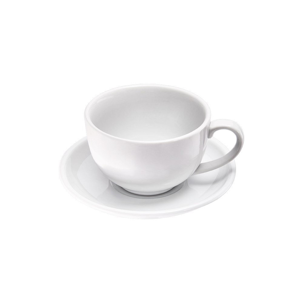 Cappuccino-Obertasse, reinweißes Hotelporzellan, Serie Isabell, Stalgast, 260 ml Cappuccino-Obertasse, reinweißes Hotelporzellan, Serie Isabell, Stalgast, 260 ml