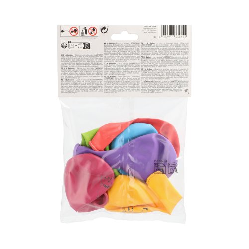 6 Luftballons Ø 29 cm farbig sortiert "Monsters" 20160 Luftballons Ø 29 cm farbig sortiert "Monsters"