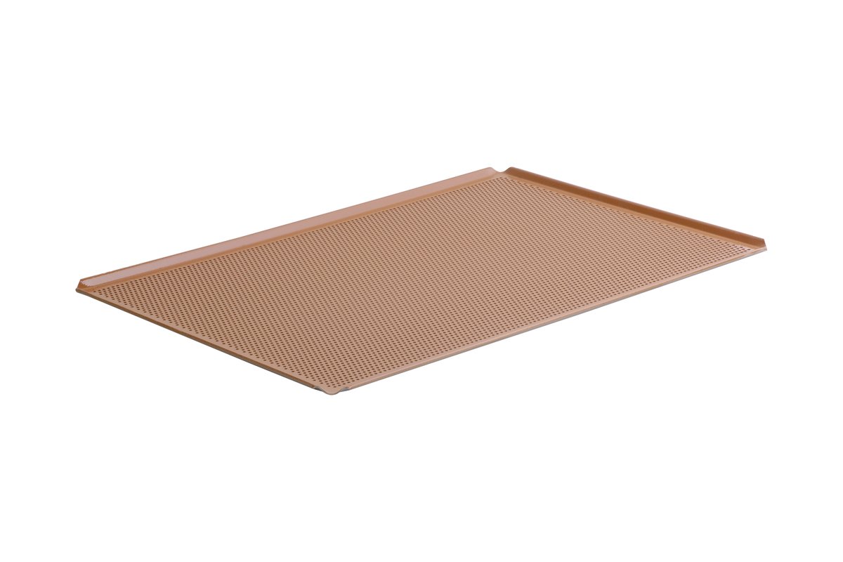 Lochblech Aluminium GN 2/1 4 Seiten 45° Silikon Lochblech Aluminium GN 2/1 4 Seiten 45° Silikon