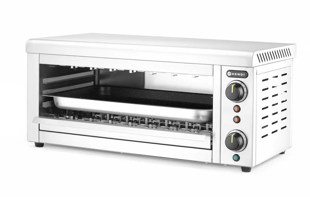 Salamander mit Quarz-Infrarotheizelement, 230V/3645W, 689x397x(H)318mm