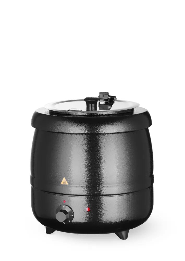 Suppenkessel, Kitchen Line, 8L, Schwarz, 230V/400W, ⌀330x(H)363mm Suppenkessel, Kitchen Line, 8L, Schwarz, 230V/400W, ⌀330x(H)363mm