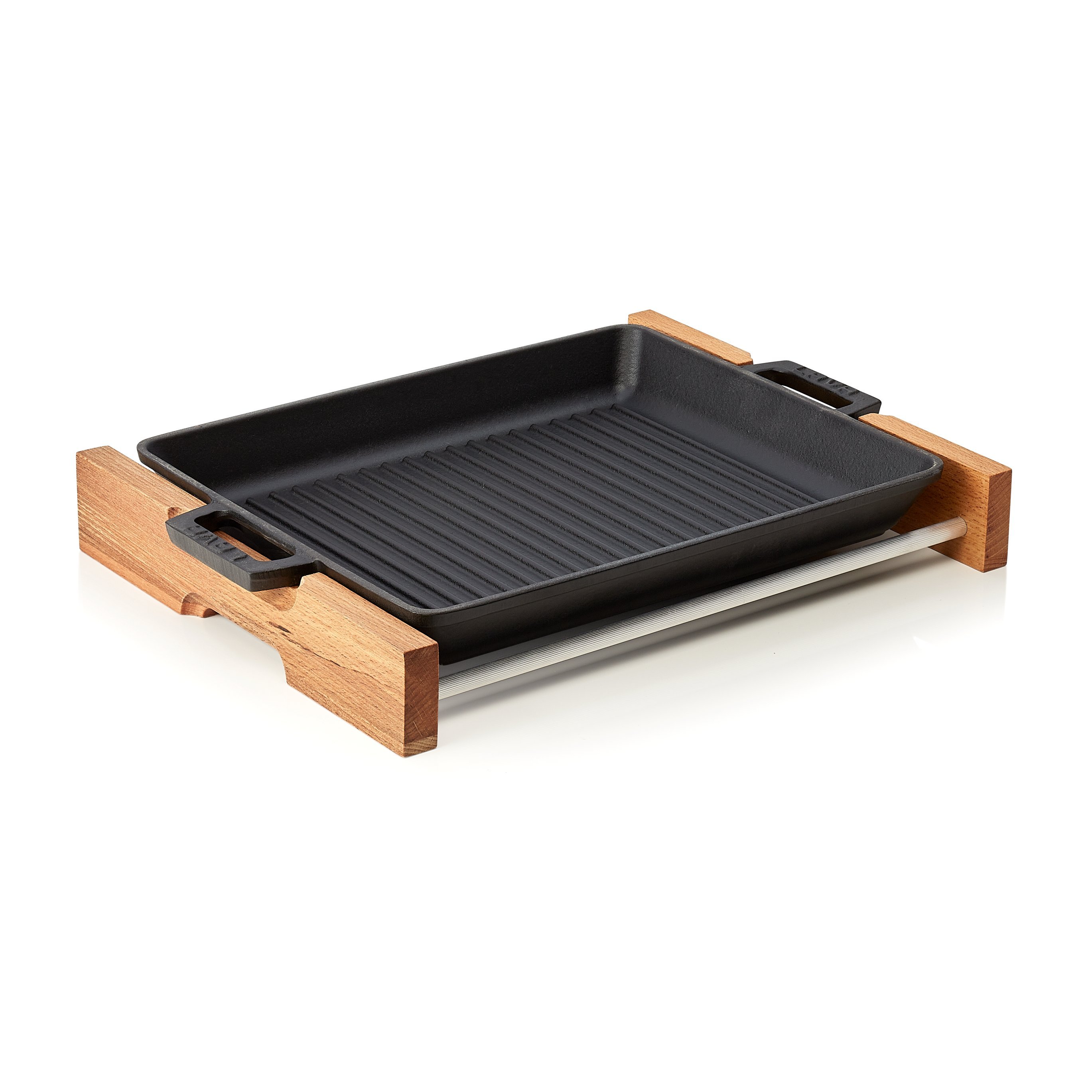 Grill-/Servierpfanne 32 x 26 x 4 cm
