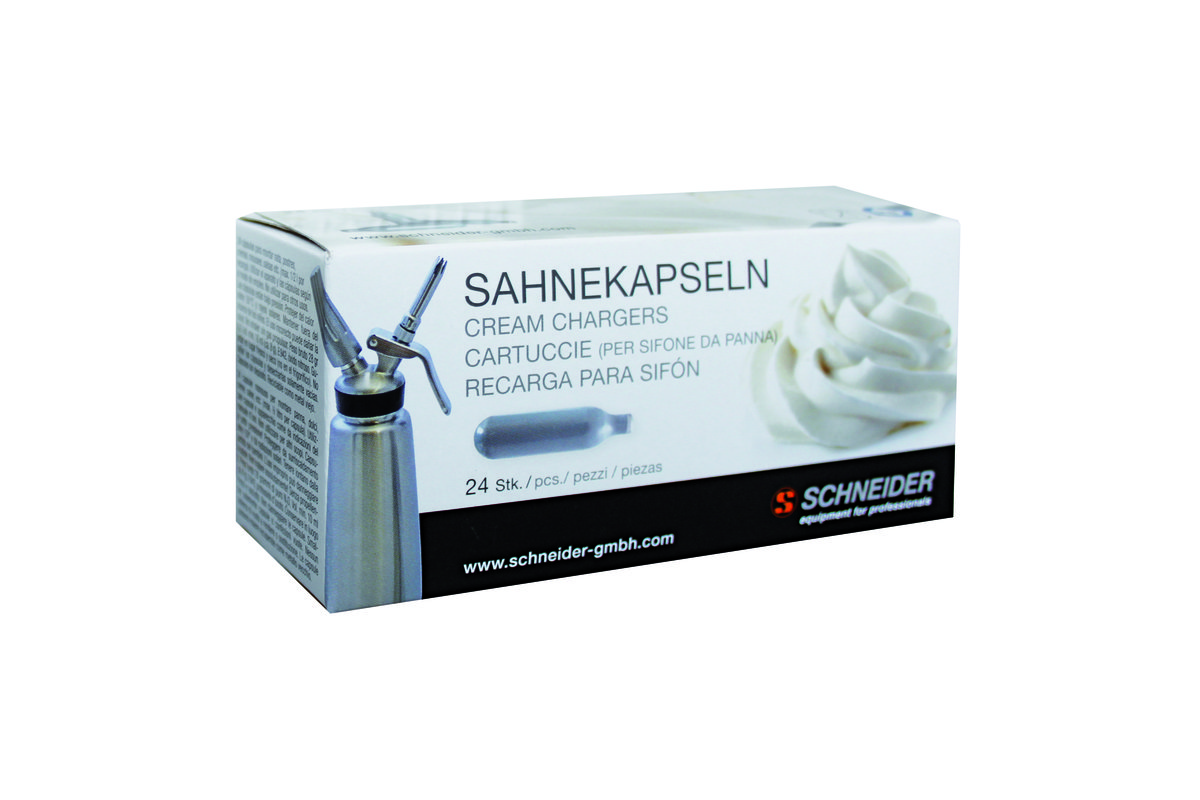 Sahnekapseln - für Sahnegerät