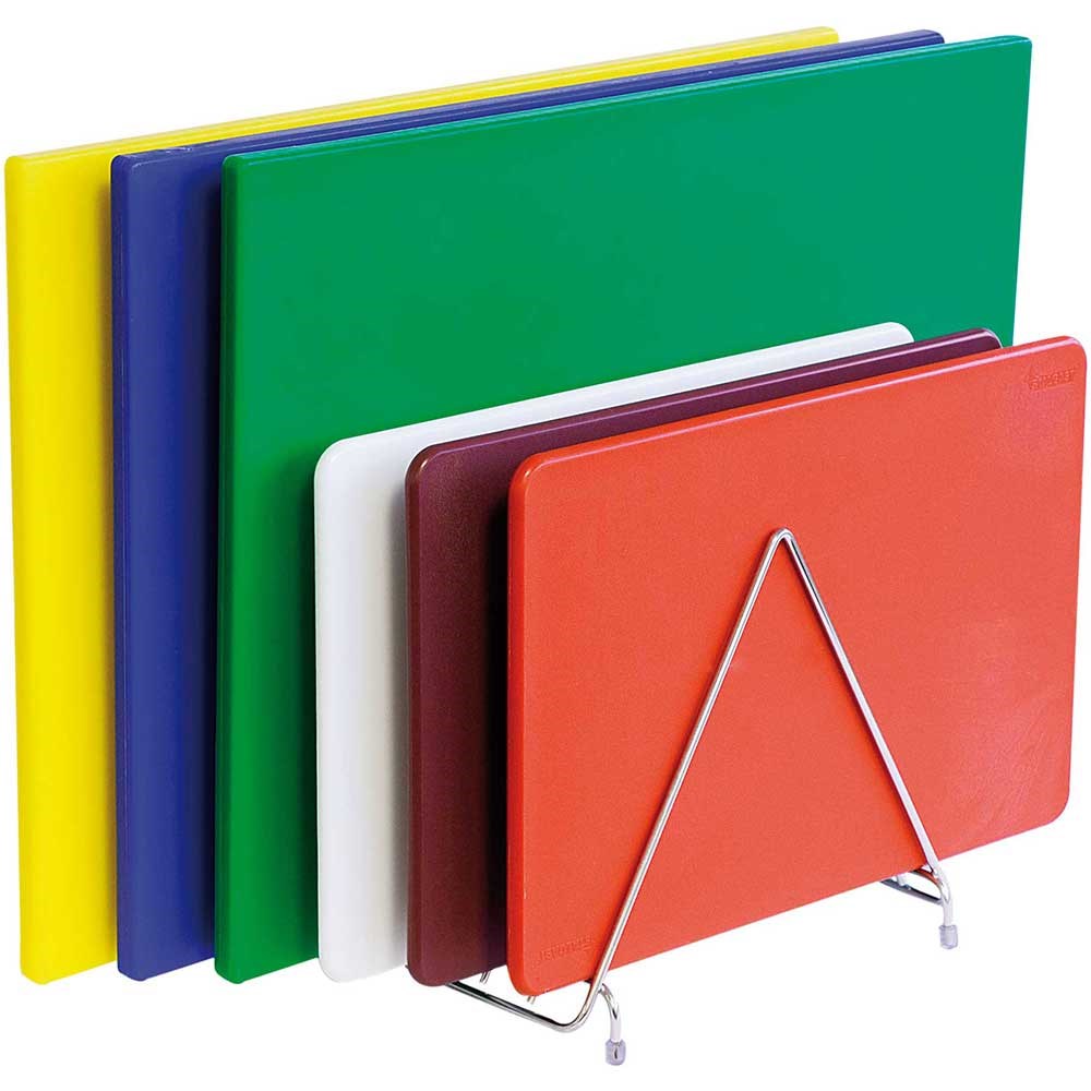 Schneidbretthalter, sechs Fächer, 30 x 27 x 27 cm Schneidbretthalter, sechs Fächer, 30 x 27 x 27 cm