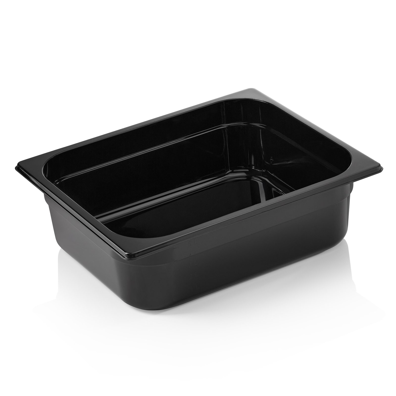 GN Behälter GN 96 BLACK 1/2-100 mm, schwarz, Polycarbonat