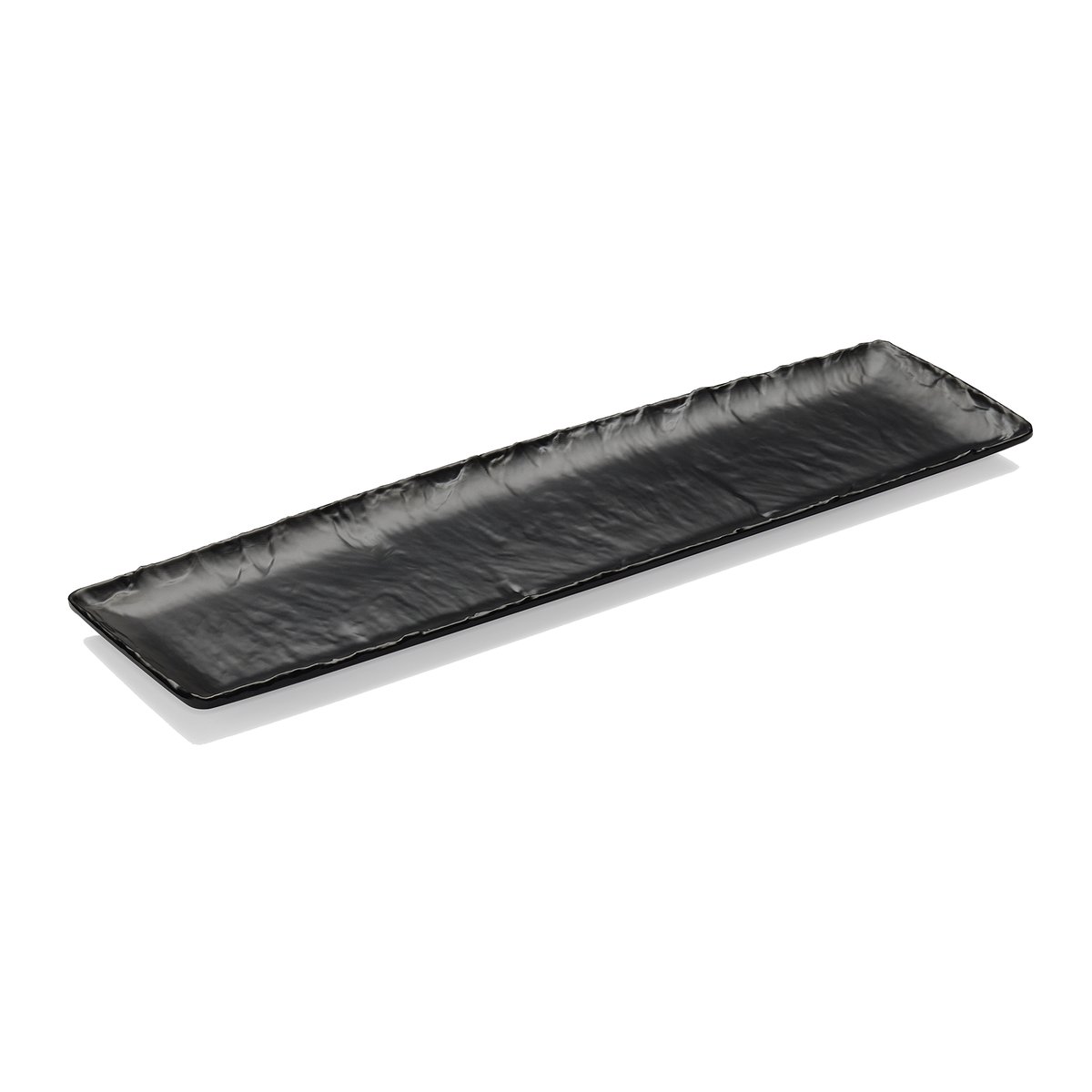 GN Buffetplatte 2/4 Q Squared, schwarz, Melamin