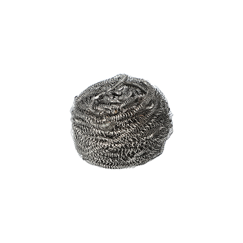 112 Spiraltopfreiniger, Edelstahl Ø 7,5 cm · 6 cm , kratzend