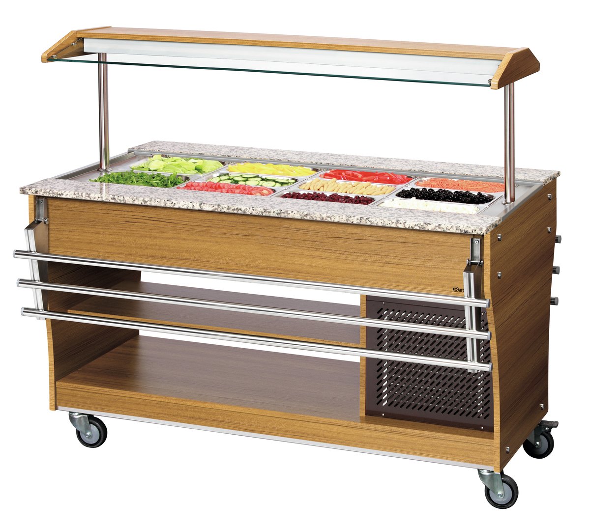 Buffetwagen, kalt, 4x 1/1 GN Buffetwagen, kalt, 4x 1/1 GN