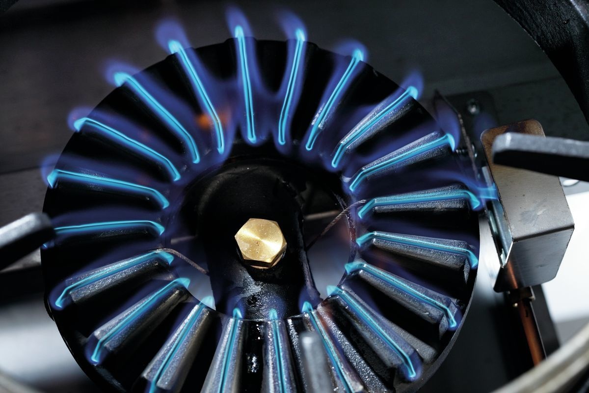 Wok-Herd, 2 Brenner Wok-Herd, 2 Brenner