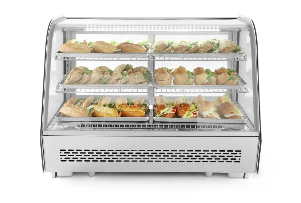 Aufsatz-Kühlvitrine, Arktic, 160L, 230V/160W, 885x570x(H)680mm Aufsatz-Kühlvitrine, Arktic, 160L, 230V/160W, 885x570x(H)680mm