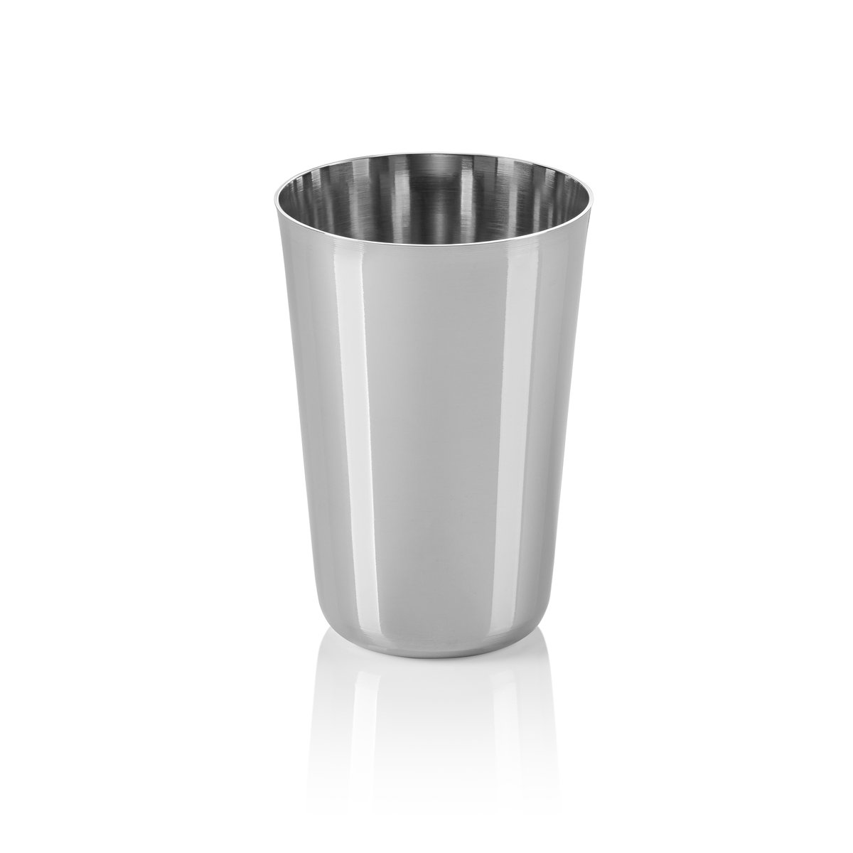 Cup Set, 0,4 ltr., Ø 8 cm, Höhe 11,5 cm, silber, Set á 4 Stück