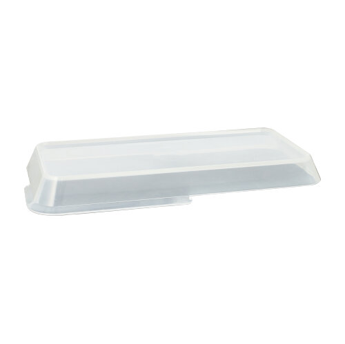 Circulware by Haval Deckel für Mehrweg-Schalen Mix & Match eckig 2,5 cm x 11,7 cm x 23,4 cm transparent