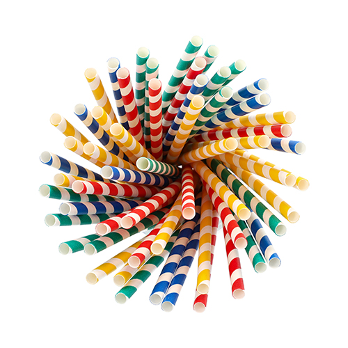 1000 Shake-Halme, Papier Ø 8 mm · 21 cm farbig sortiert "Stripes" 48000 Shake-Halme, Papier Ø 8 mm · 21 cm farbig sortiert "Stripes"